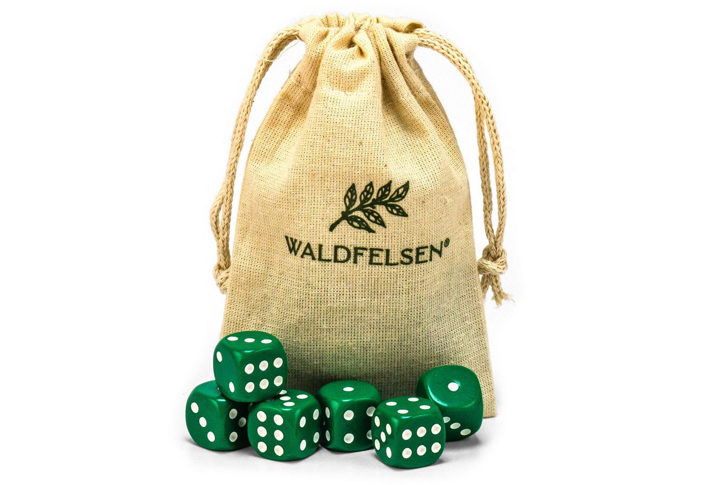 Waldfelsen Spiel – 2-50 Stk Standard Spielwürfel 16 mm Acrylwürfel Würfel bunt, Spielmaterial, Verschiedene Farben