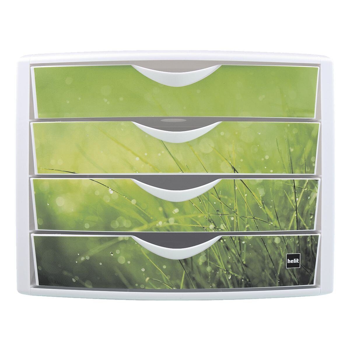 HELIT Schubladenbox the chameleon, mit 4 Schubladen, geschlossen, stapelbar