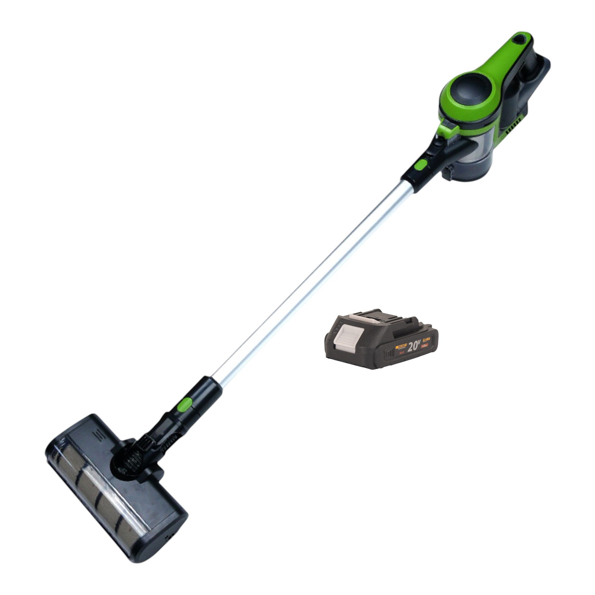PRO CRAFT Akku-Handstaubsauger VP30 20 V 0,8 l Brushless + 1x Akku 2,0 Ah - ohne Ladegerät