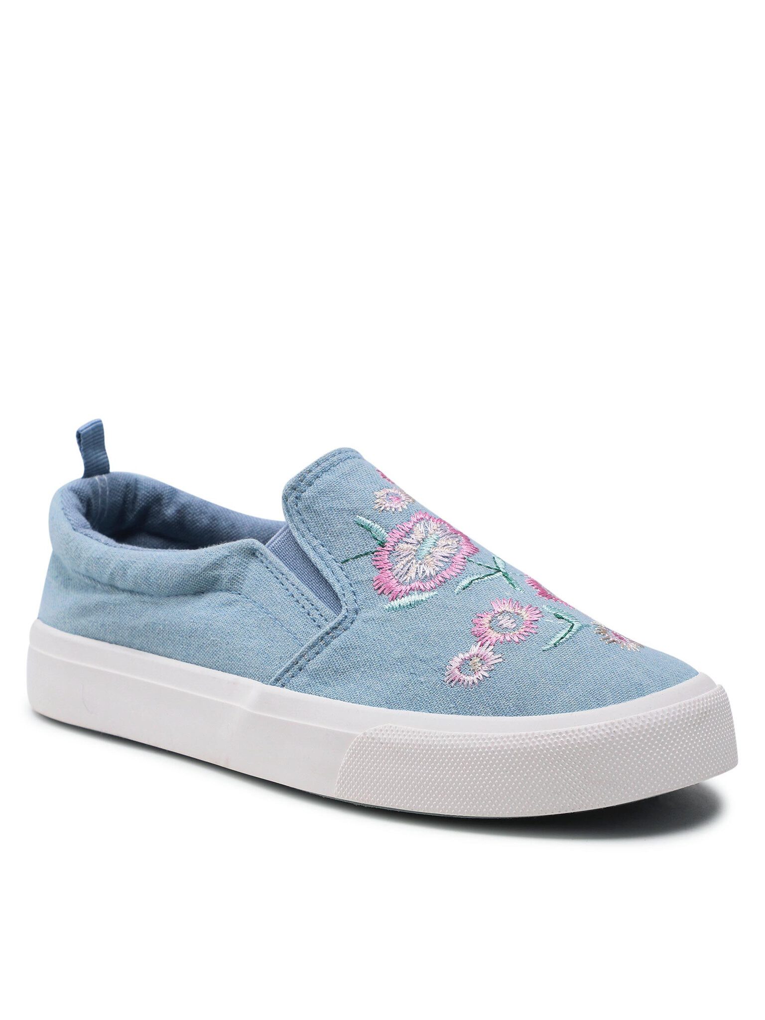 nelli blu Nelli Blu Sneakers aus Stoff Mädchen 15972 Blau Sneaker