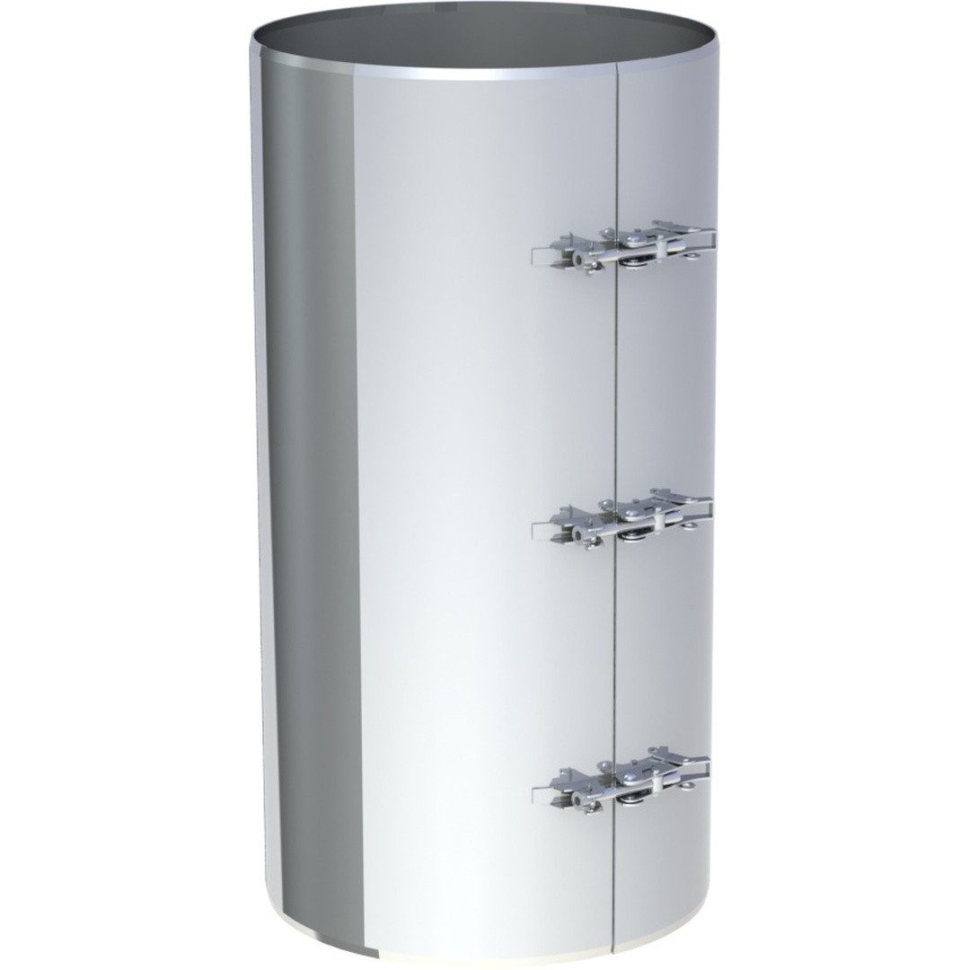Jeremias Schornstein DW-ECO 2.0 Ø 160 mm - Klemmband statisch, Ø 160 mm