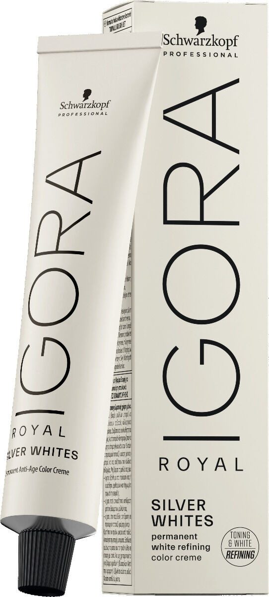 Haarfarbe Schwarzkopf Igora Royal Absolutes SilverWhite silver 60ml