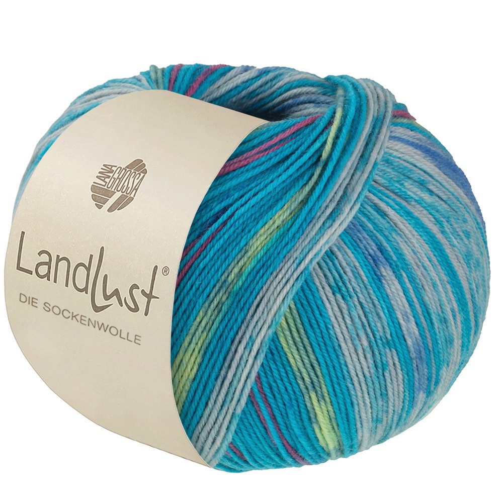 LANA GROSSA LANDLUST DIE SOCKENWOLLE Häkelwolle, 420 m (4-fach Sockenwolle von Lana Grossa und Landlust), 100 g