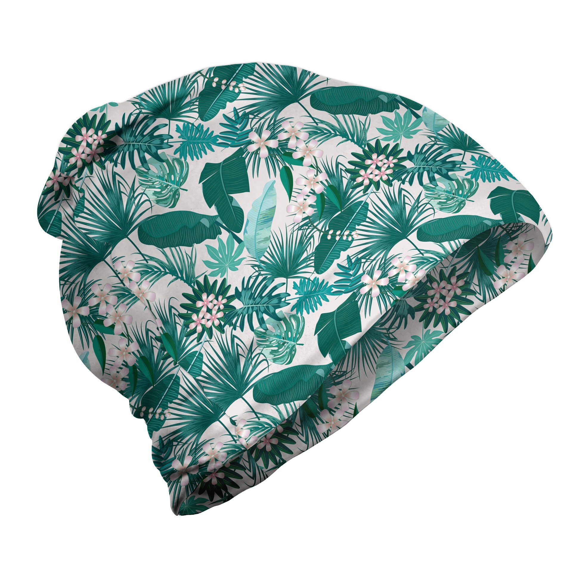 Abakuhaus Beanie Wandern im Freien Hawaii Tropic Botanical Bloom Kunst