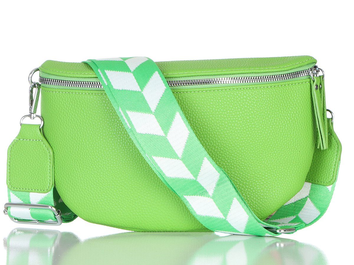 simaranda Handtasche Gürteltasche Damen 25 Grün Klein 23 x 14 x 7 cm günstig online kaufen