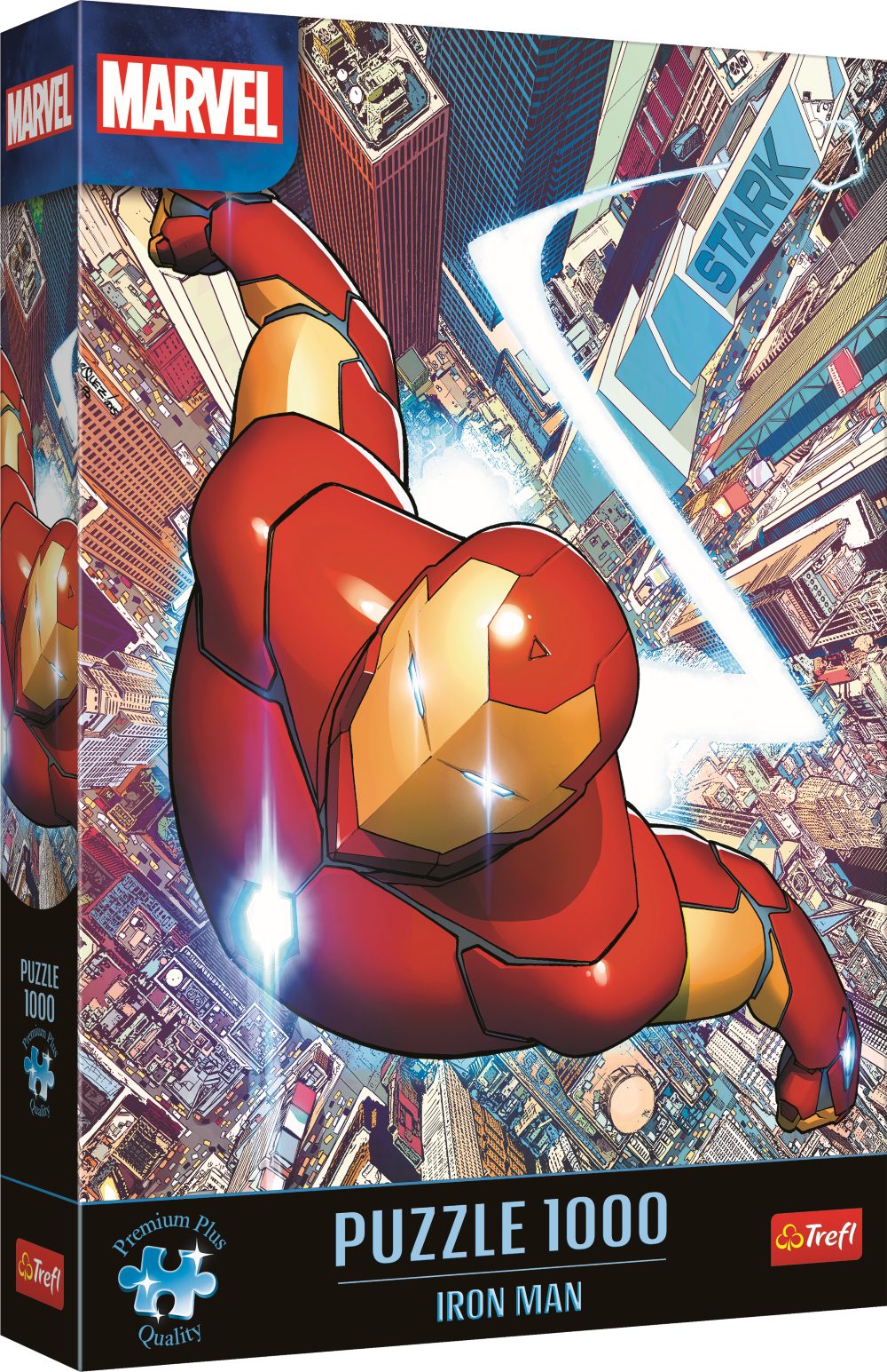 Trefl Puzzle Trefl, Marvel Iron Man, Premium Plus 1000 Teile Puzzle, 1000 Puzzleteile, Made in Europe