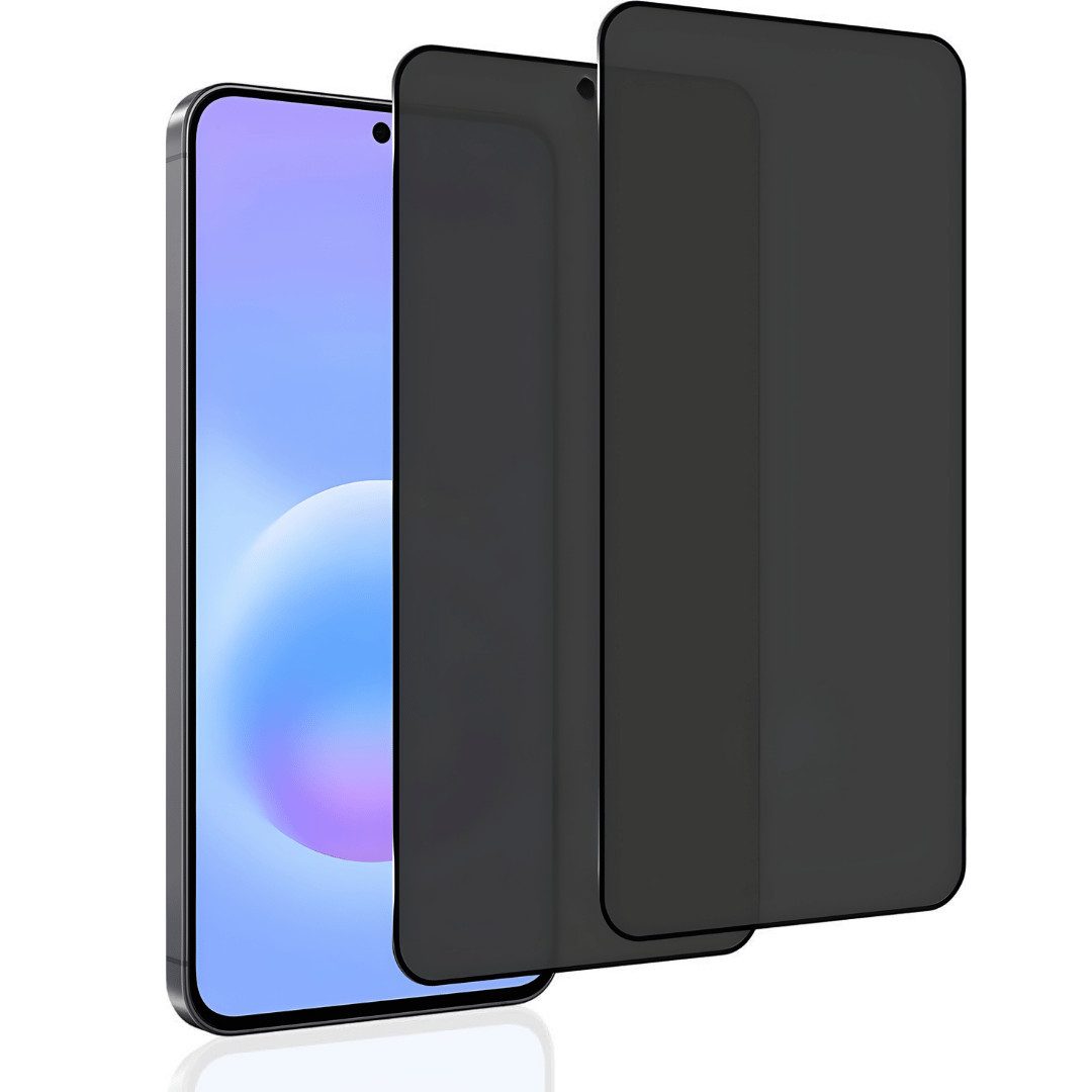 SmartUP Displayschutzglas 2X Schutzglas für Samsung Galaxy A57 5G Blickschutz Panzerfolie Screen für Samsung Galaxy A57 5G, 2 Stück, Anti-Spy, Blickschutz, Privacy
