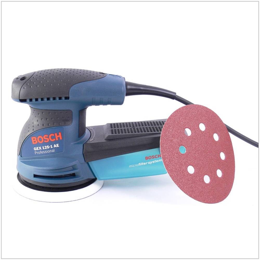 BOSCH Exzenterschleifer Professional - Exzenterschleifer - 250 W - 125 mm 601387500