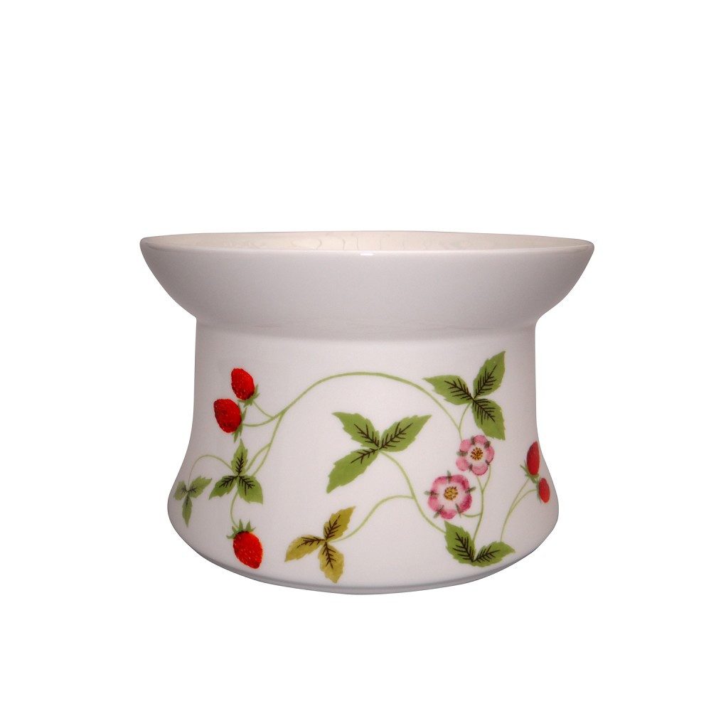 TeaLogic Teekanne Erdbeeren, Spülmaschinengeeignet, Weiß, Erdbeeren, H: 8.5cm