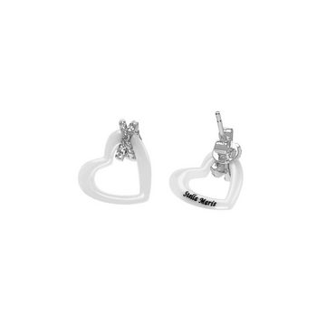 Stella Maris Collier-Set Eindrucksvolle Ohrringe mit 2 Diamanten
