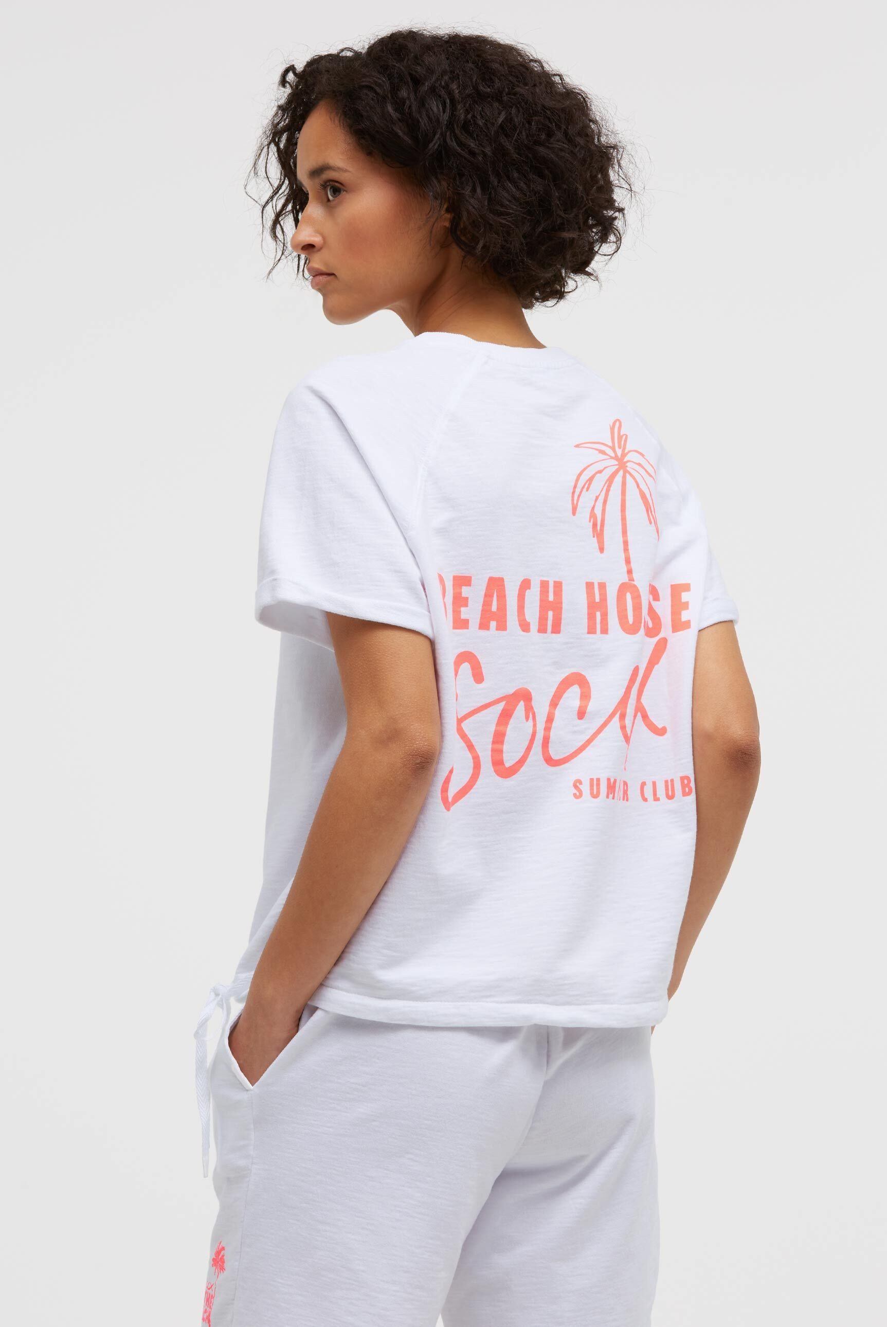 SOCCX Sweater mit fixierten Turn-Up-Ärmeln