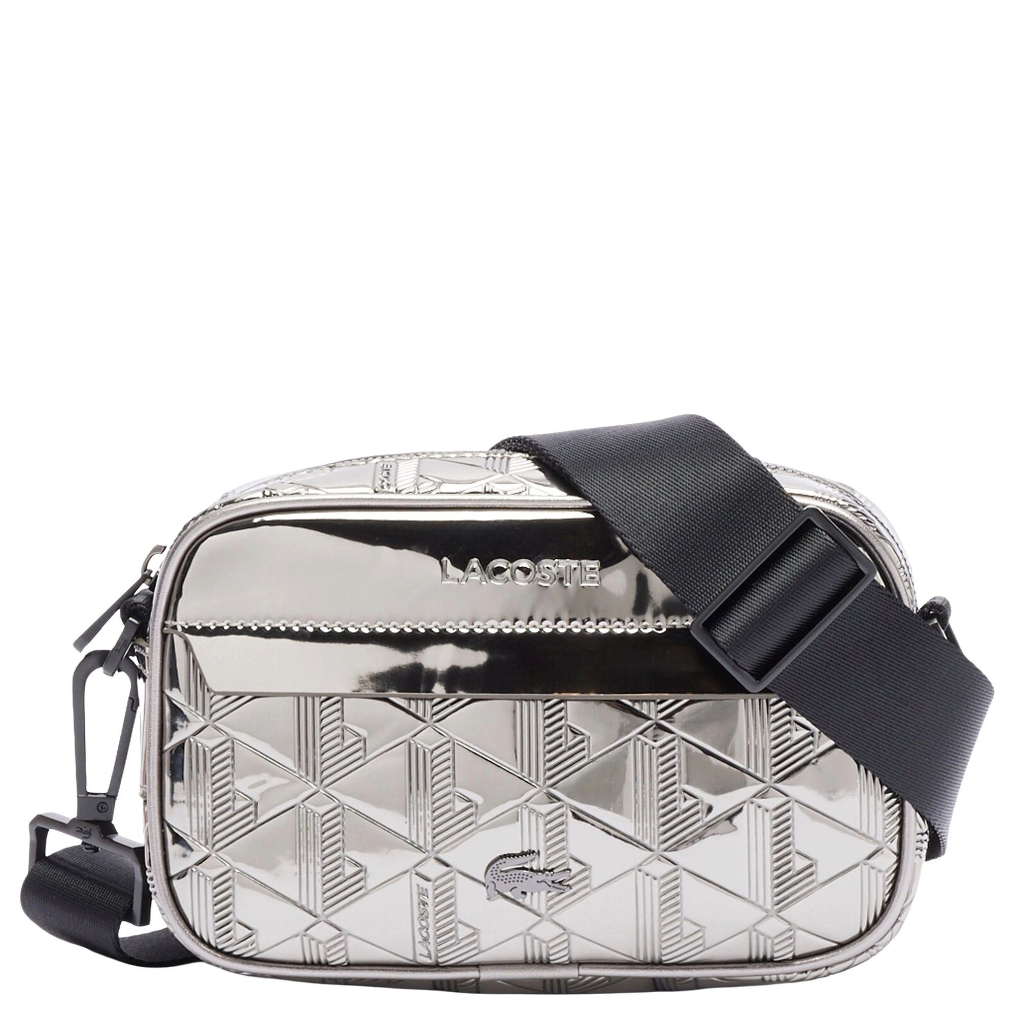 Lacoste Umhängetasche The Blend - Umhängetasche 19 cm (silber schwarz) günstig online kaufen