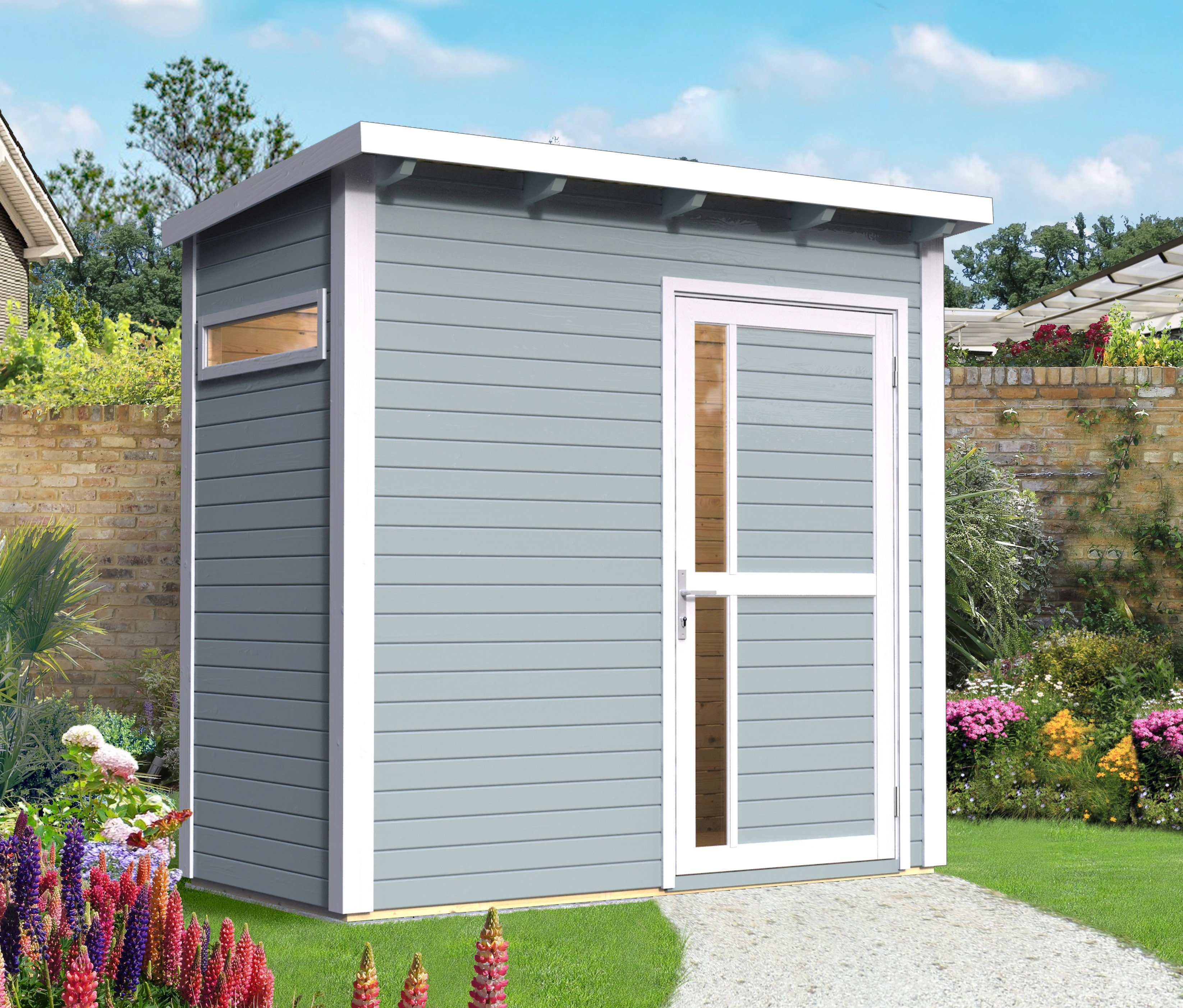 BERTILO Gartenhaus Pentus 1, BxT: 246x143 cm