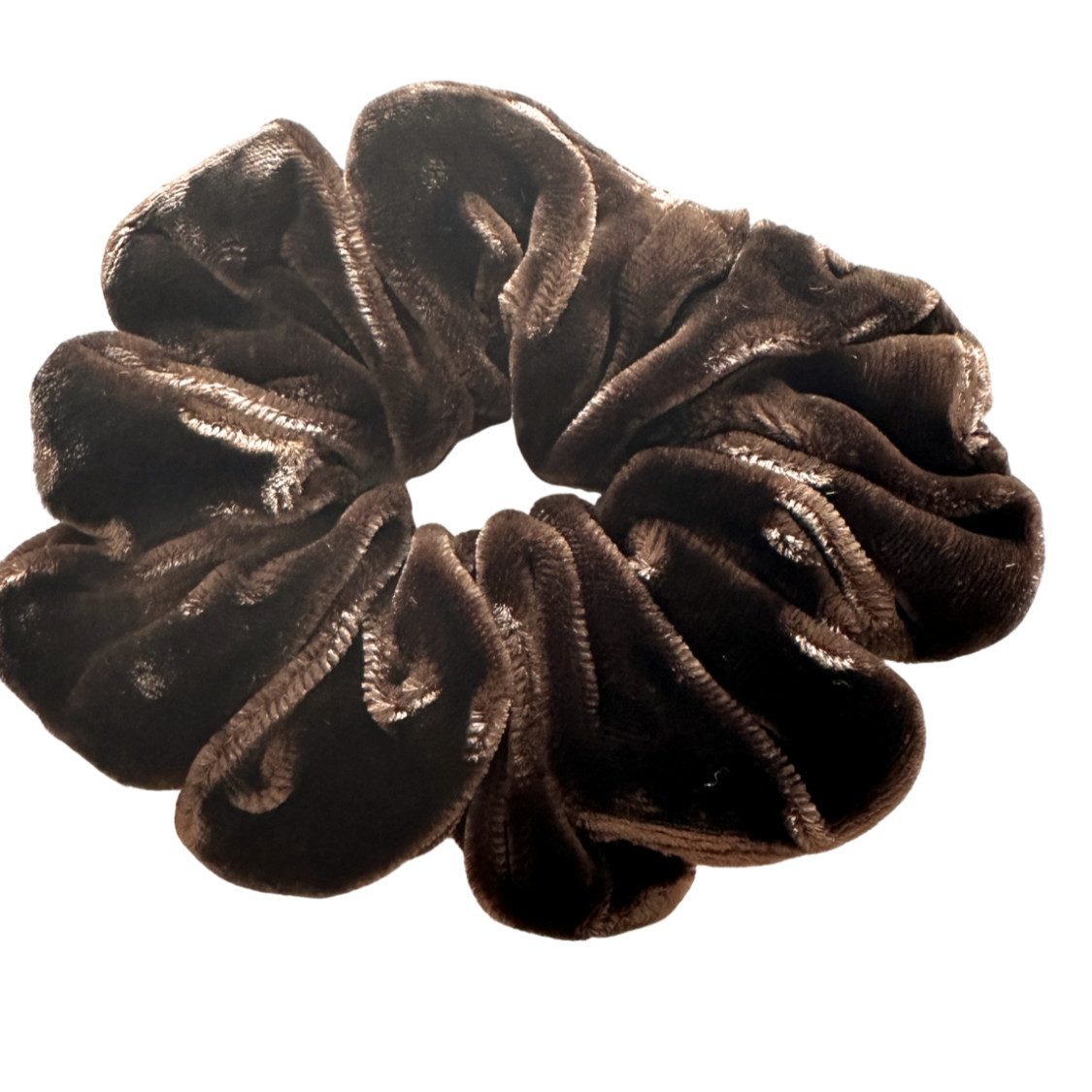 orignee Haargummi Seidensamt-Scrunchie L, Samtweich, Haarschonend & Elastisch, 1-tlg., Kein Knick in den Haaren. Weniger Haarbruch und Reizschäden.