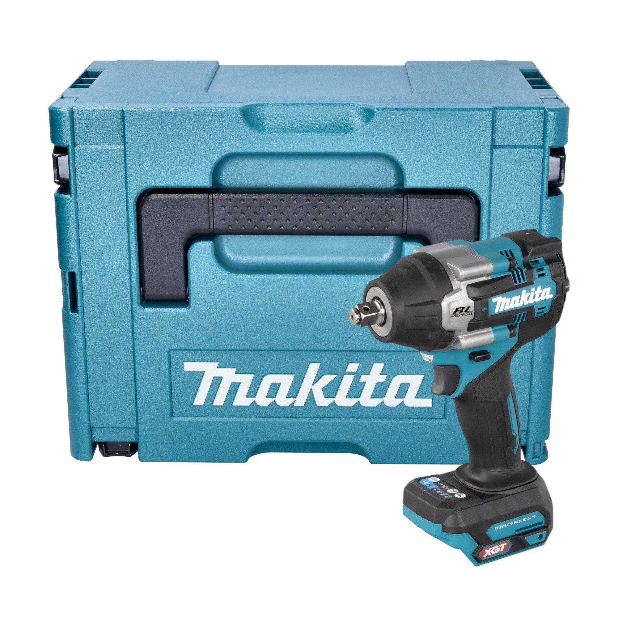 Makita Akku-Schlagschrauber TW 007 GZ01 40 V max. 760 Nm 1/2'' Brushless + Makpac