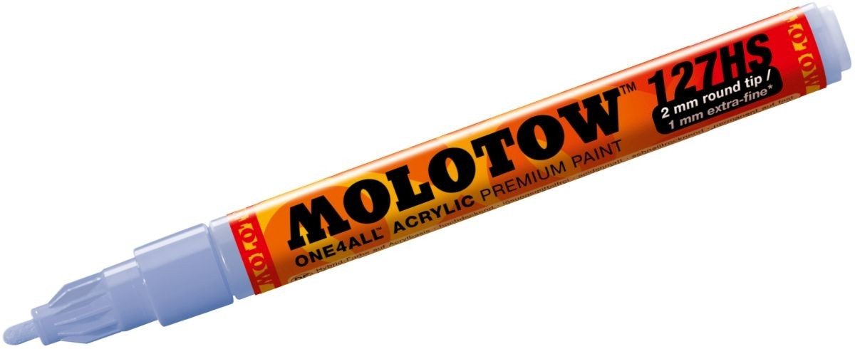 MOLOTOW Permanentmarker Permanentmarker One4All 127 HS nachfüllbar 2mm blauviolett pastell
