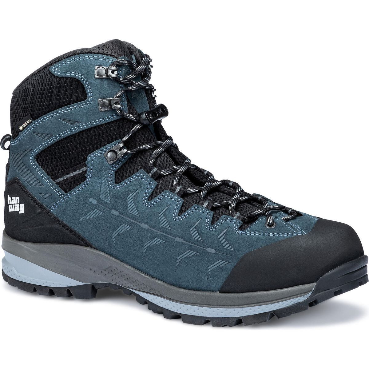 Hanwag Makra Trek SF Extra GTX Hikingschuh Ideal für lange Wanderungen und Trekkingtouren mit breiten