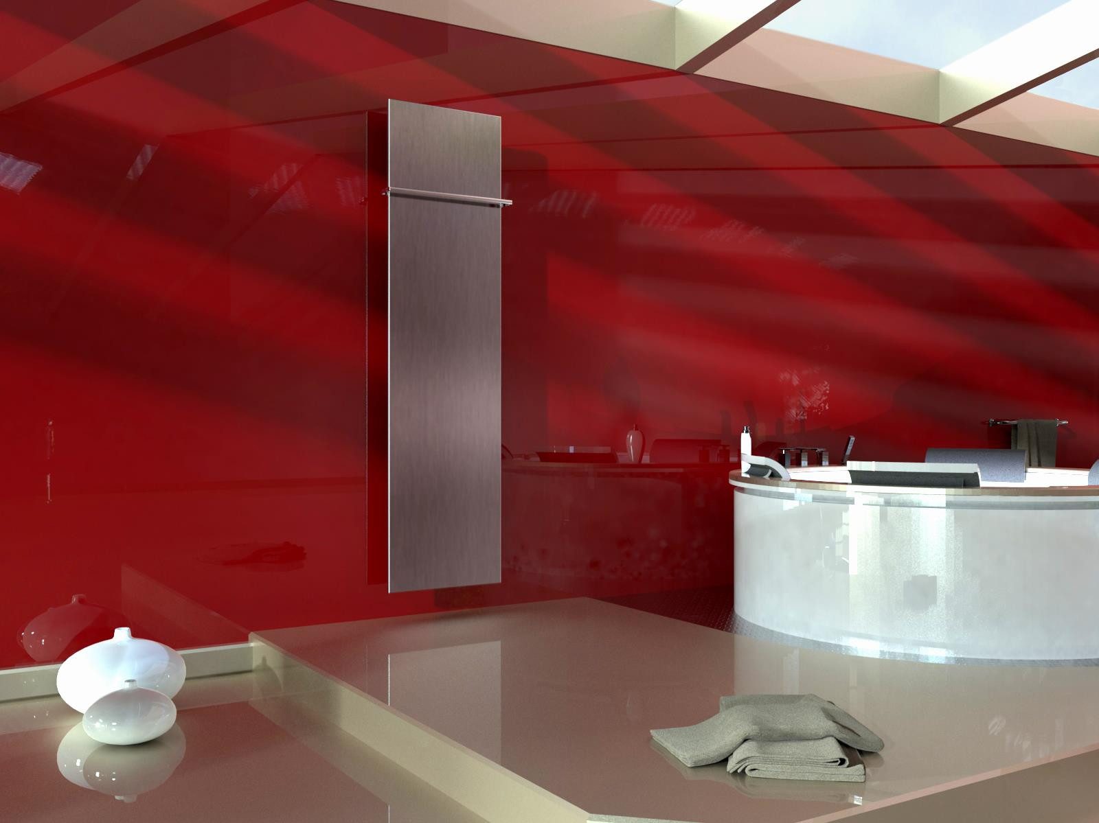 Szagato Badheizkörper Badheizkörper Design Mirror Steel günstig online kaufen