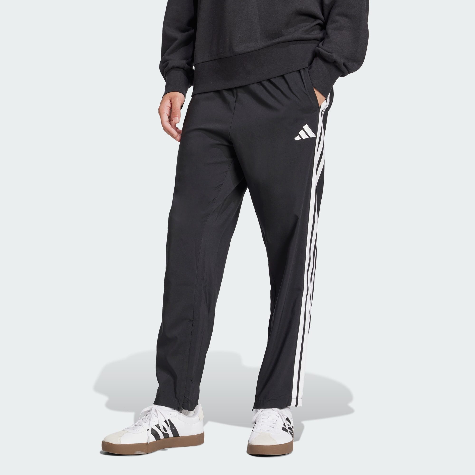 Jogginghose ESSENTIALS 3-STREIFEN STANFORD OPEN HEM HOSE