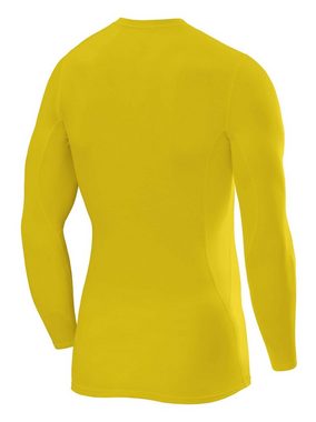 TCA Langarmshirt TCA SuperThermal Kompressionsshirt für Herren und Jungen - Gelb (1-tlg)