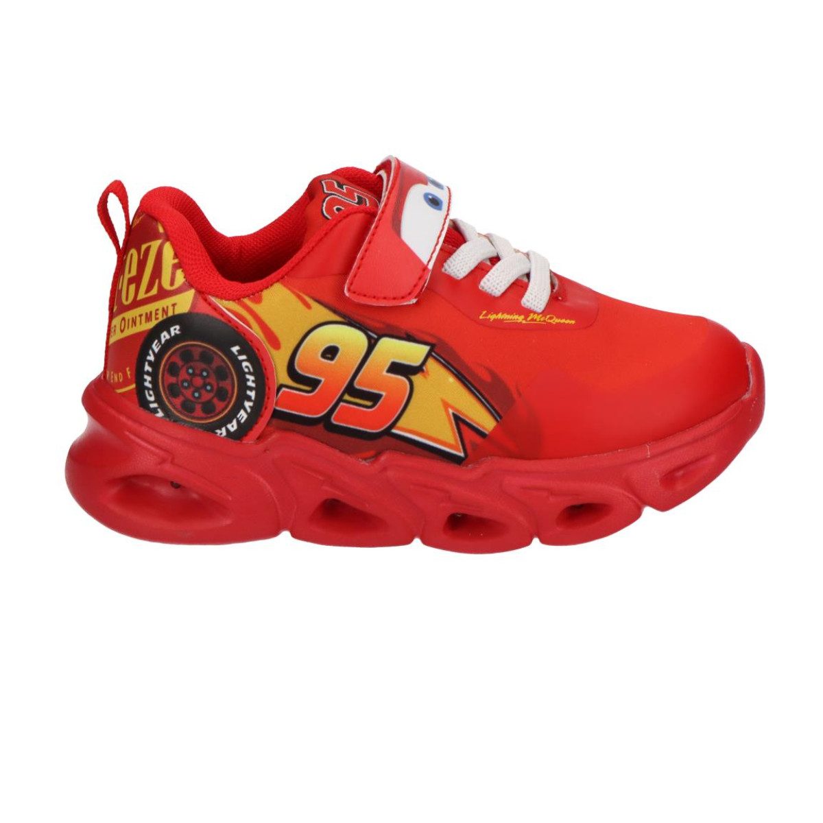 Disney Cars Kinder LED Licht leichte Freizeitschuhe für Schule Spielplatz Sneaker (Set)