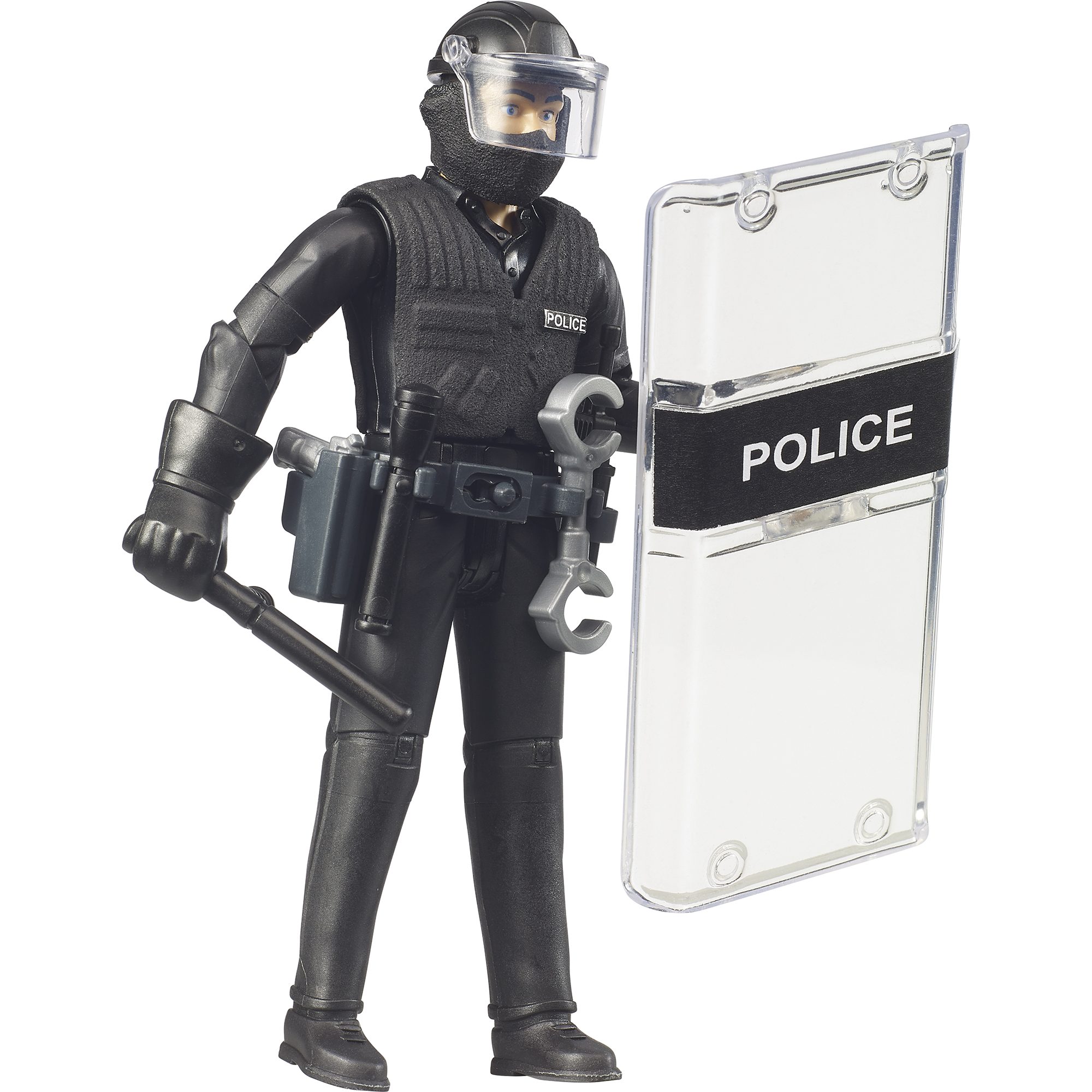 Bruder® Spielzeug-Baumaschine bruder bworld Figur Police Special Forces, Spielfigur