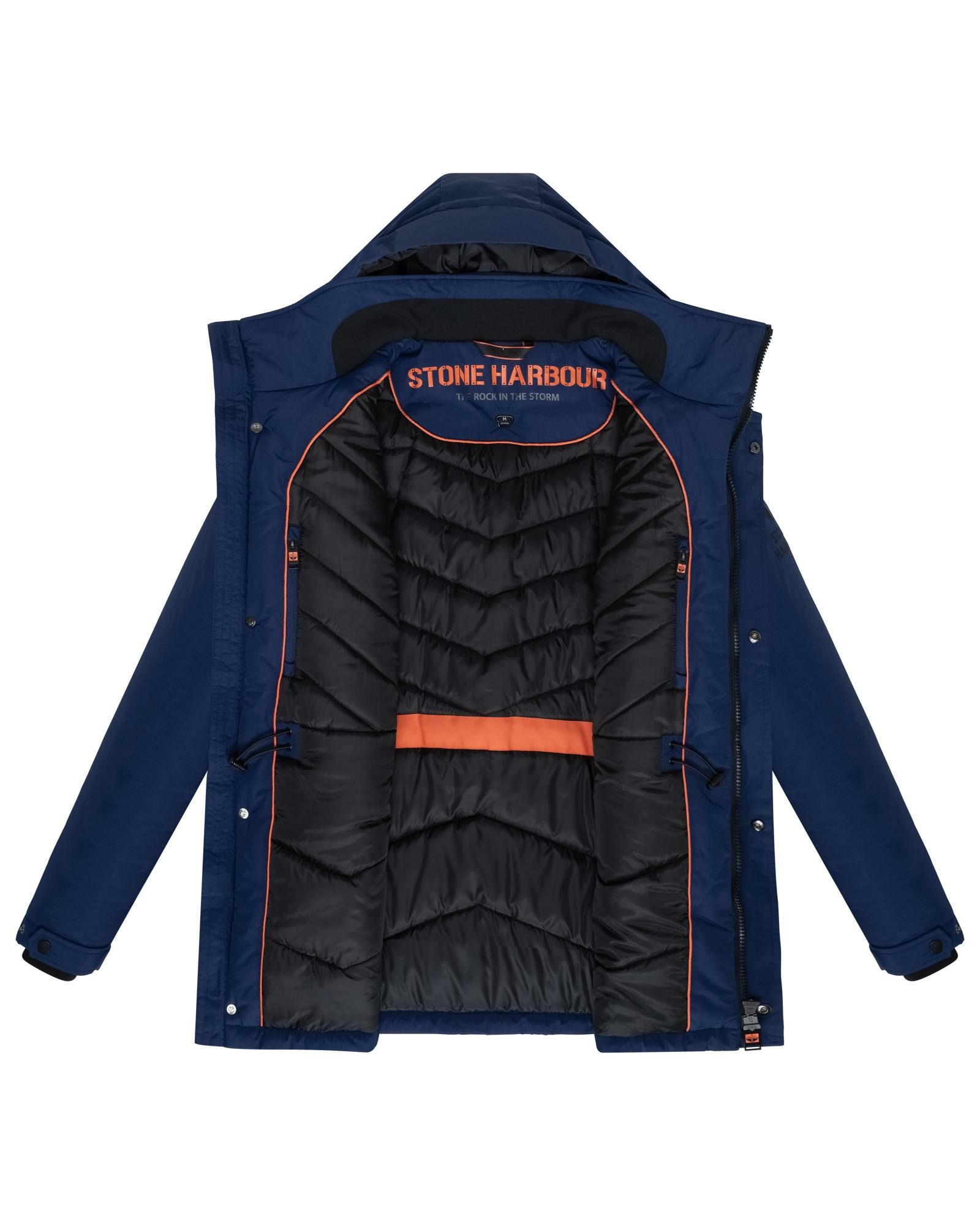 Stone Harbour Winterjacke Wadiim XX Warm gefütterte Outdoorjacke mit Kapuze