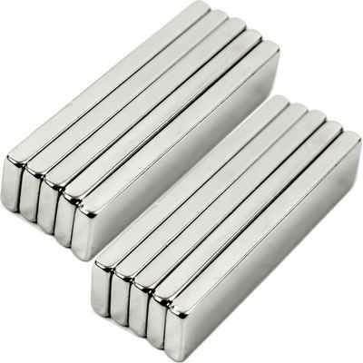 Retoo Magnet Starke Neodym Magnete 10mm Whiteboard Pinnwand Ösenmagnete 10 Stück (Set, 10 Neodym-Magnete), Neodym-Magnete