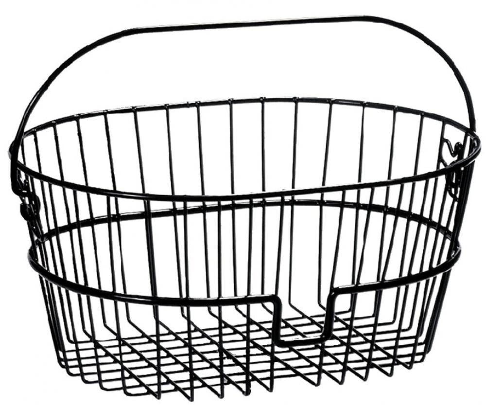 KlickFix Fahrradkorb KLICKfix Vorderradkorb Standard schwarz 30x41x19 cm