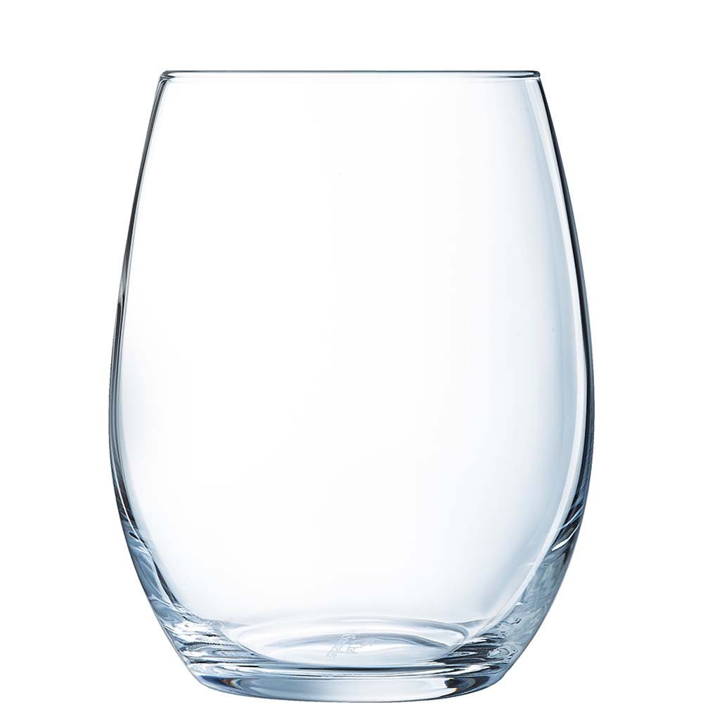 Kristallglas, & 0.2l Füllstrich Transparent Primary, Tumbler-Glas 350ml Chef Sommelier Universalbecher 6 bei Kristallglas Stück