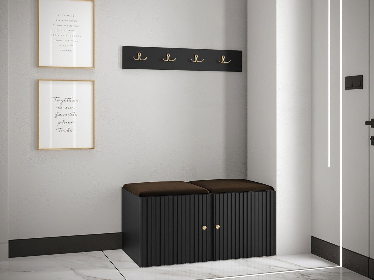 MIRJAN24 Garderoben-Set Orion Ryfel Slim VI, günstig online kaufen