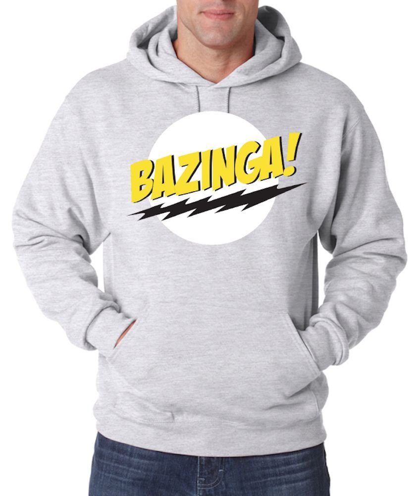 Kapuzenpullover Bazinga Herren Hoodie Pullover