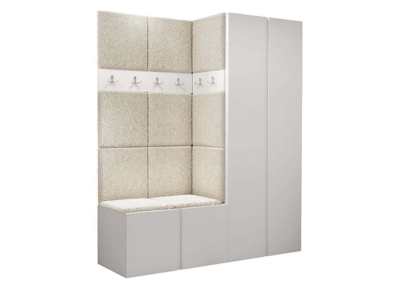 MIRJAN24 Garderoben-Set Orion III, (Komplett-Set, Kleiderschrank, günstig online kaufen