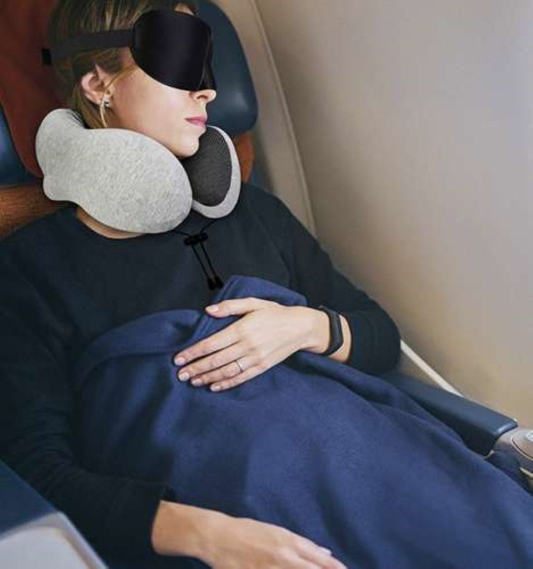 Ruhhy Reisekissen Reisekissen Nacken Kissen Set mit Augenmaske und Ohrenstö günstig online kaufen