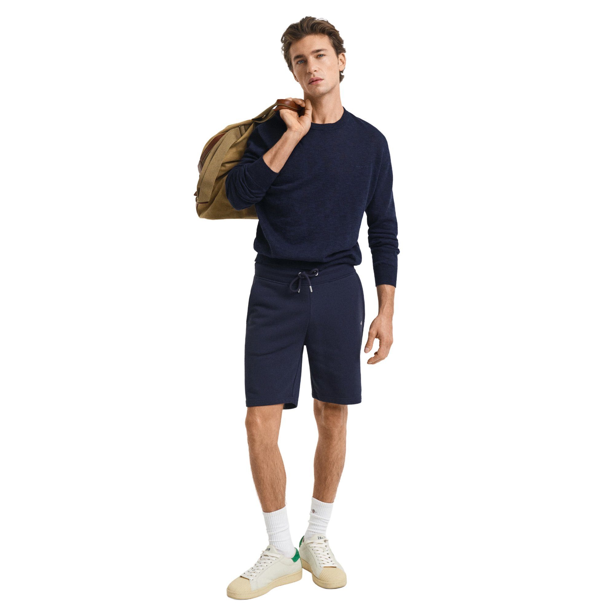 Gant Sweatshorts Herren Bermuda-Shorts Baumwolle