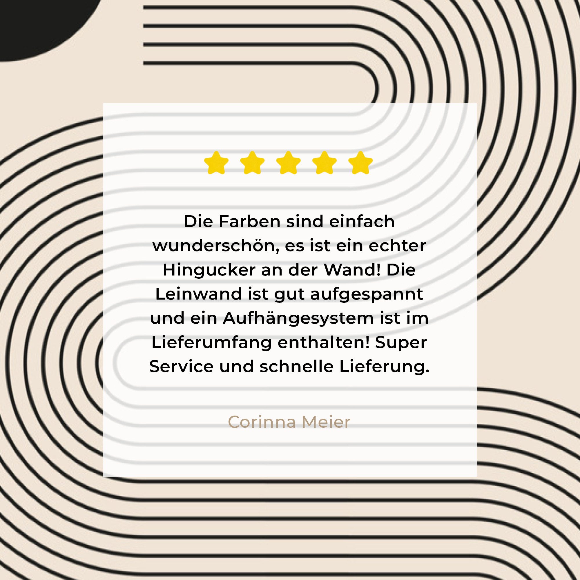 OneMillionCanvasses® Leinwandbild Bauhaus - Abstrakt - Kunst - Vintage - Kunst, Fotodruck (1 St), Leinwand Canvas Wandbild, Wanddekoration 20x30 cm – Bild 5 von 5