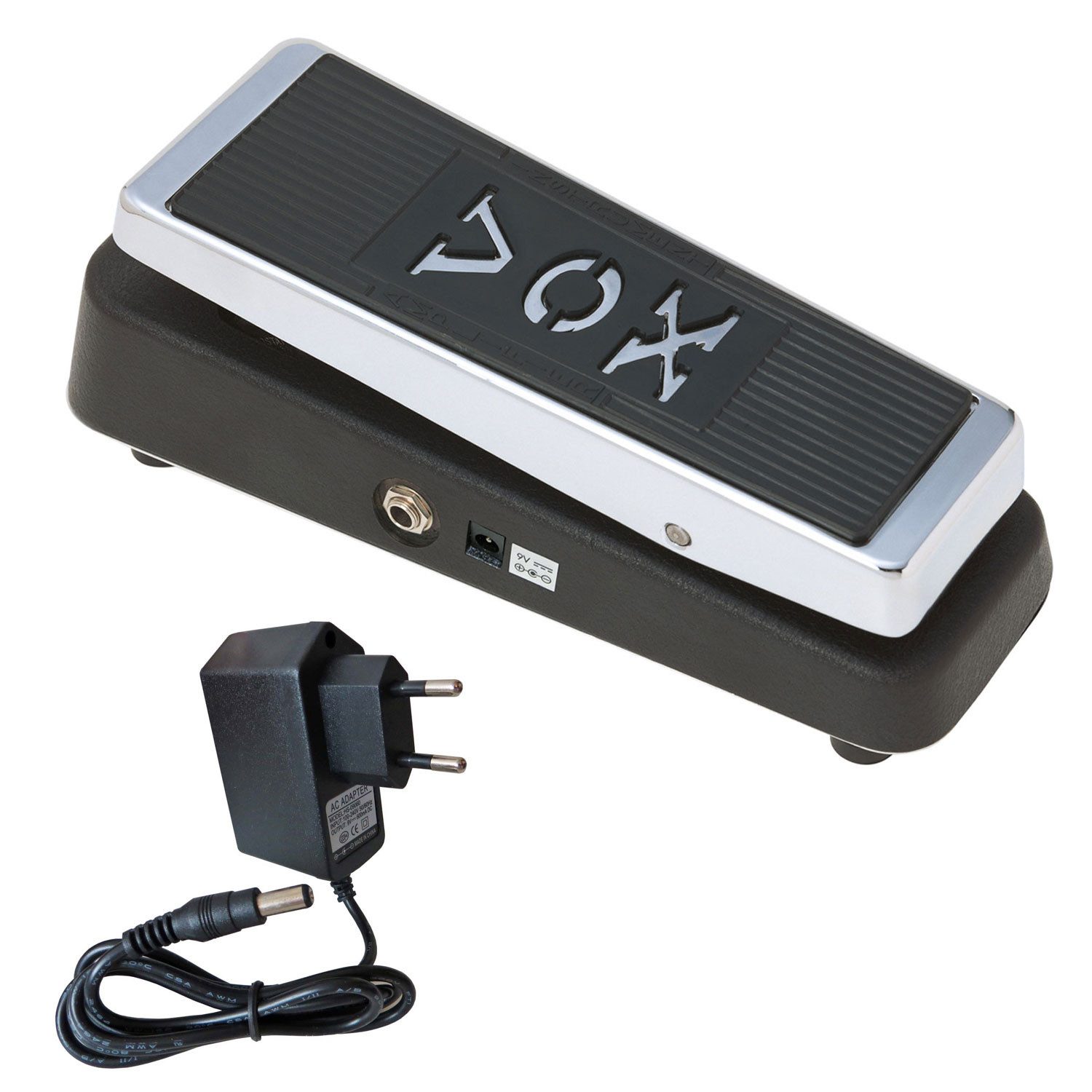 E-Gitarre Vox Effektgerät V847A Wah-Wah Pedal mit Netzteil