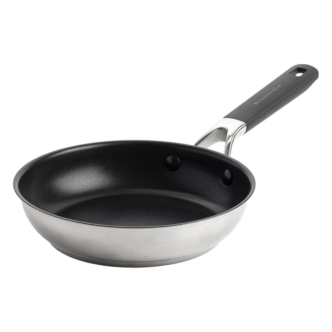 KitchenAid Bratpfanne Classic Stainless Steel Non-Stick (CC005702-001), Edelstahl