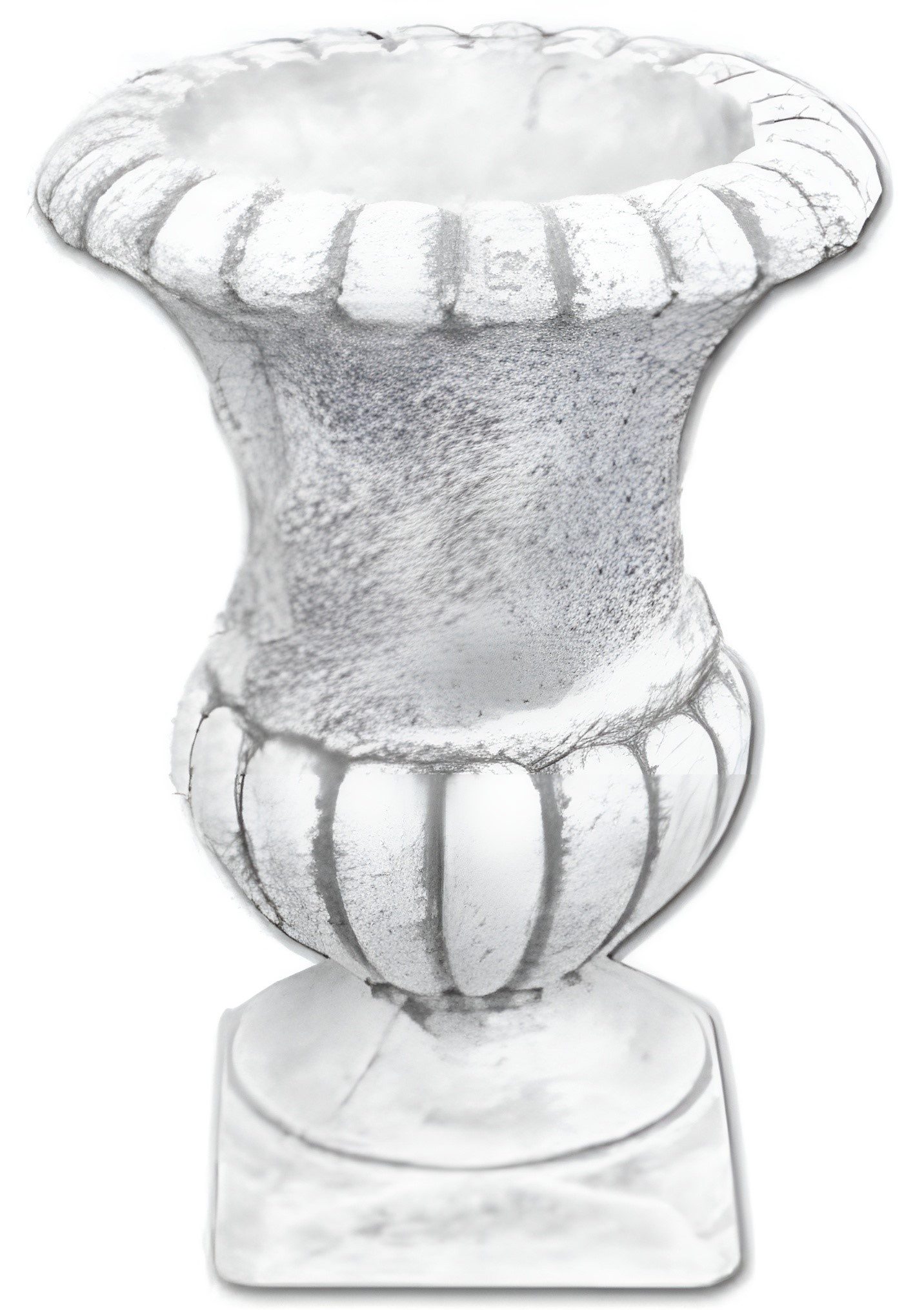 JVmoebel Blumentopf Handgefertigter Gartenbrunnen aus hochwertigem Material, Made in Europa