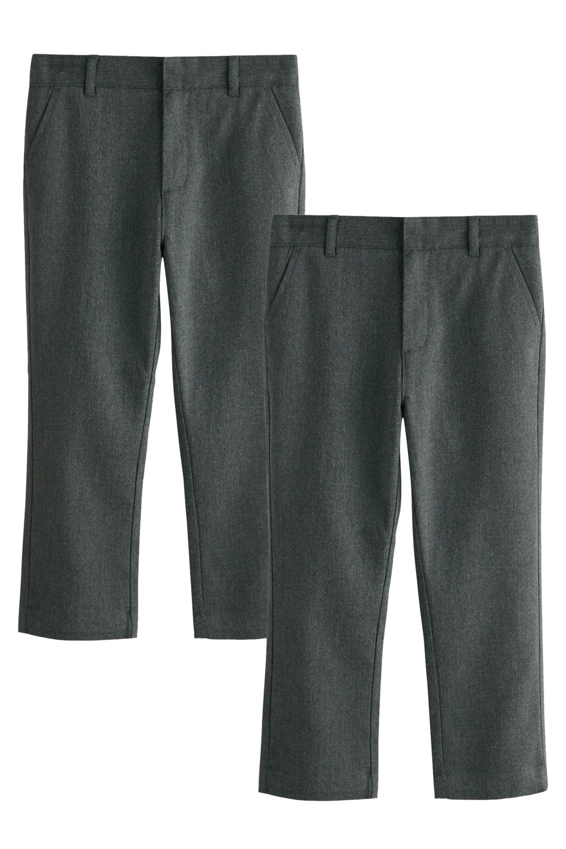 Stoffhose Clarks Regular Fit Hose mit Plus-Bund, 2er-Pack