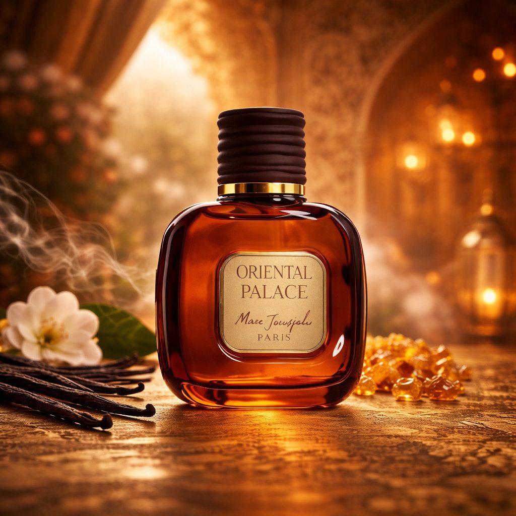 Marc Joseph Paris Eau de Parfum ORIENTAL PALACE PARIS Unisex Luxusduft, Fruchtig Moschusig e100 ml, Hergestellt in Paris, Langanhaltend, Elegant, Schöne Verpackung