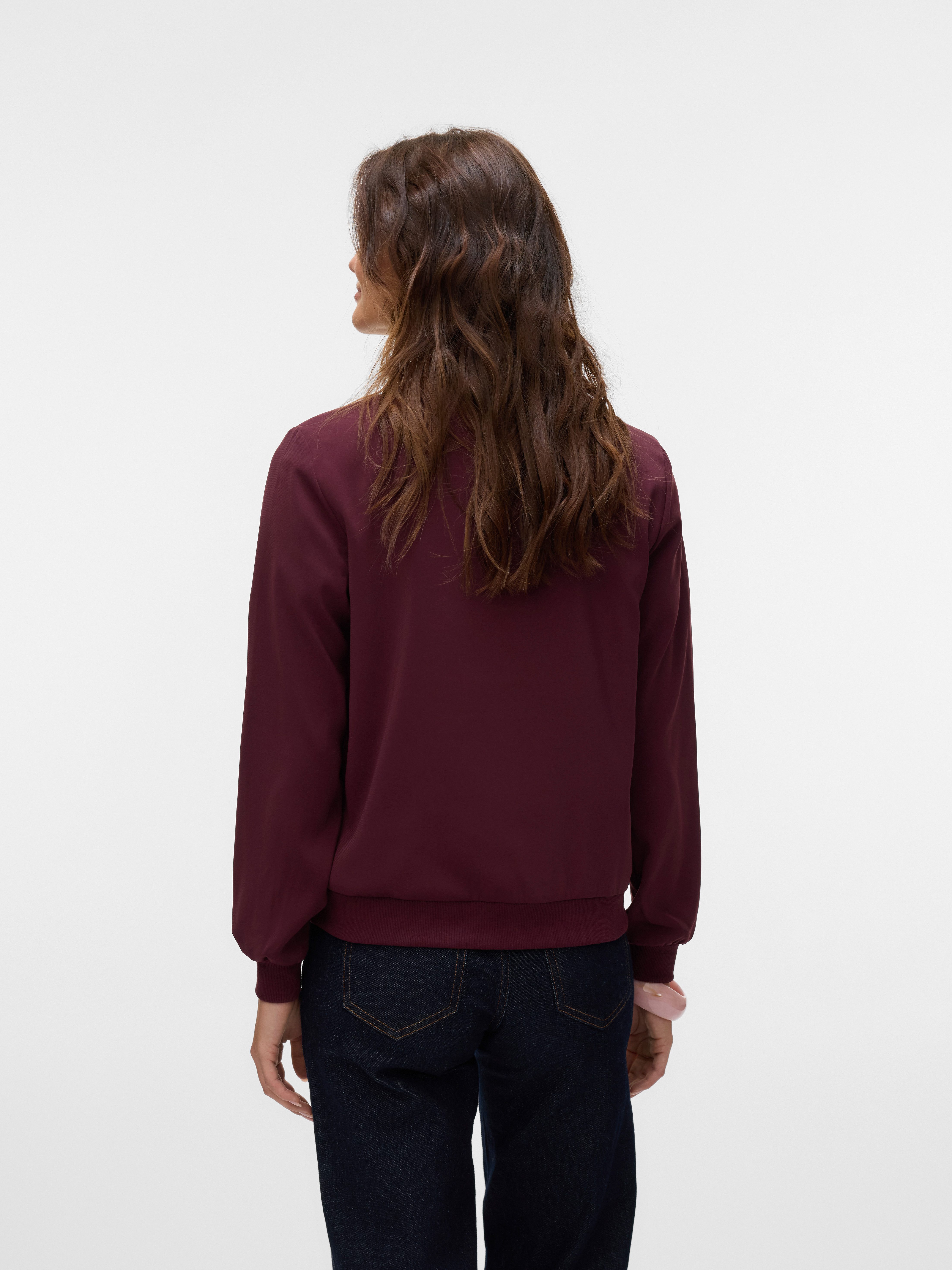 Vero Moda Bomberjacke VMCOCO L/S BOMBER NOOS in modisch kurzer Form, mit St günstig online kaufen