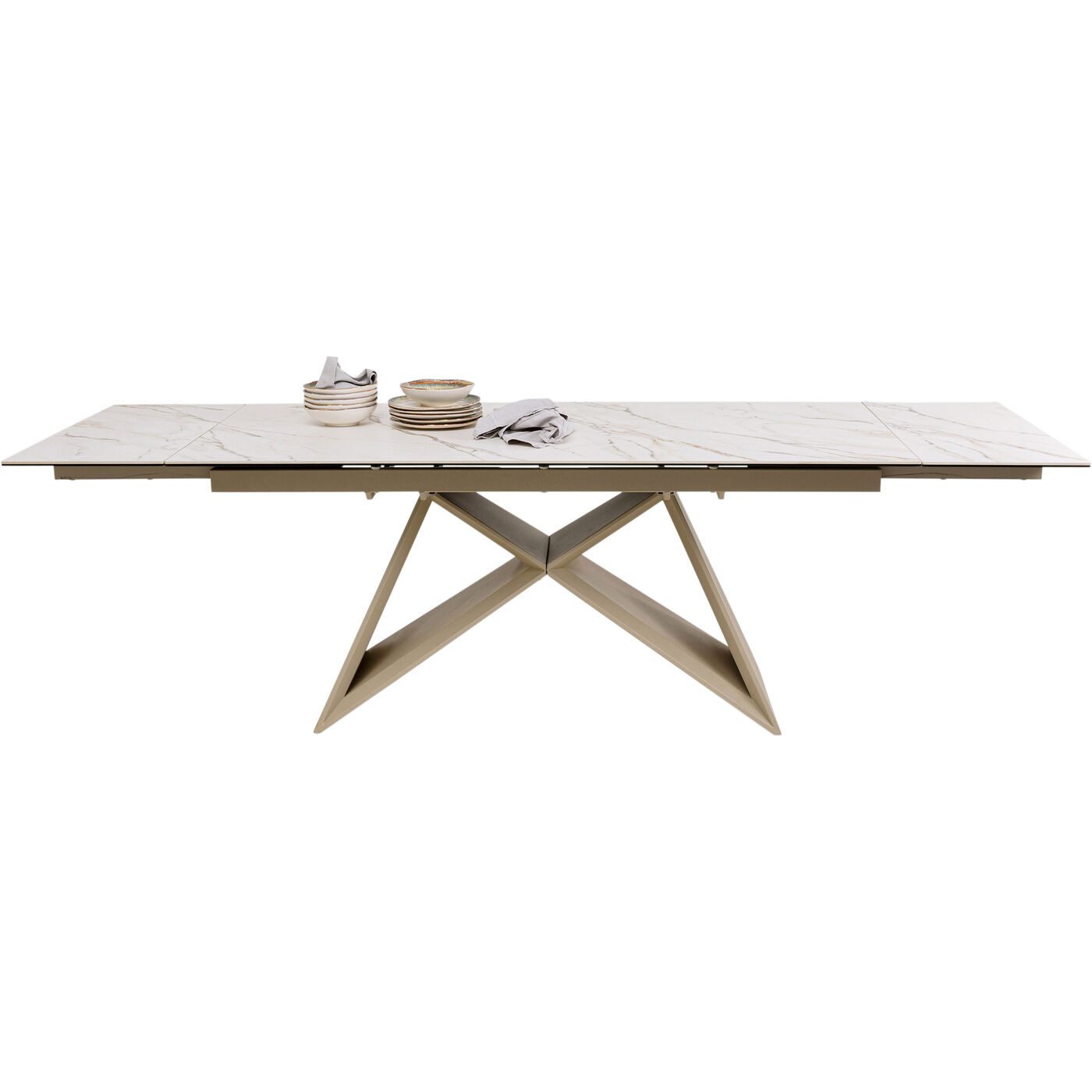 Kare Design Esstisch Nelly, 180x90 cm, ausziehbar 180-260 cm