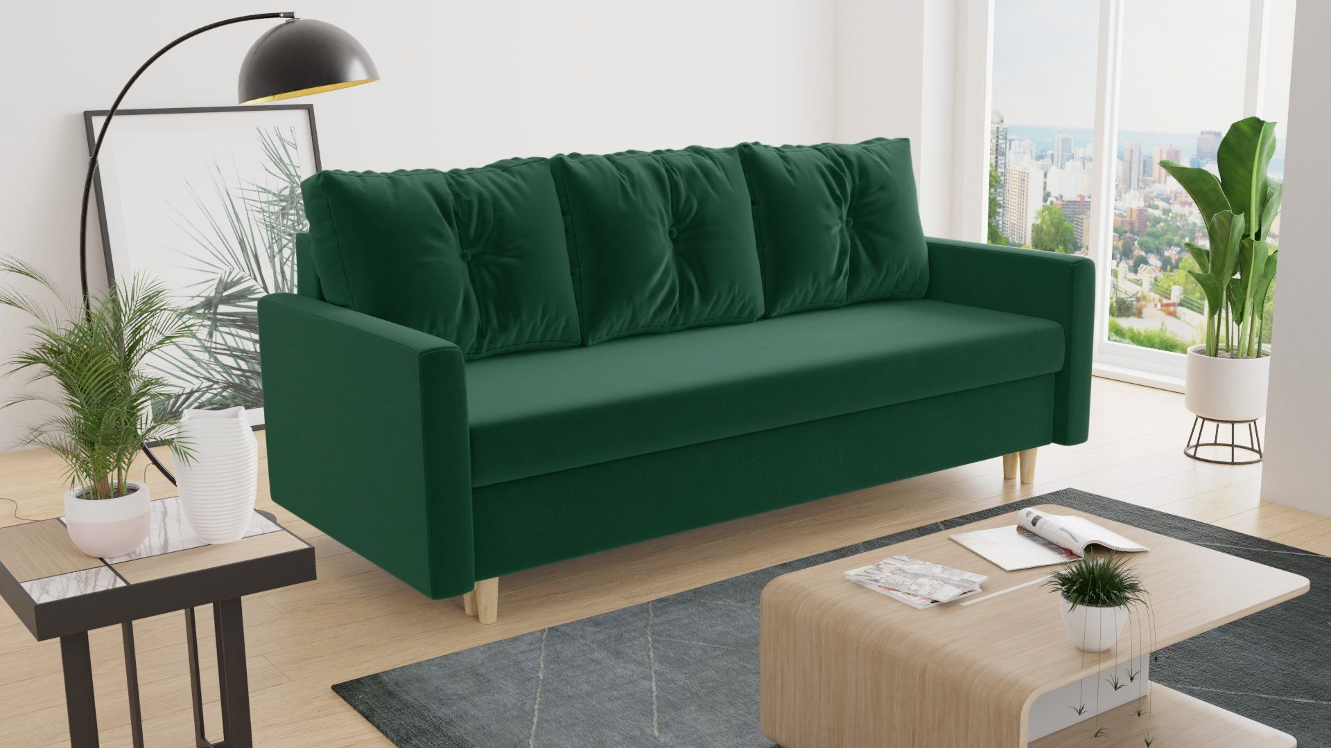 Sofnet Schlafsofa Rico, mit Schlaffunktion und günstig online kaufen