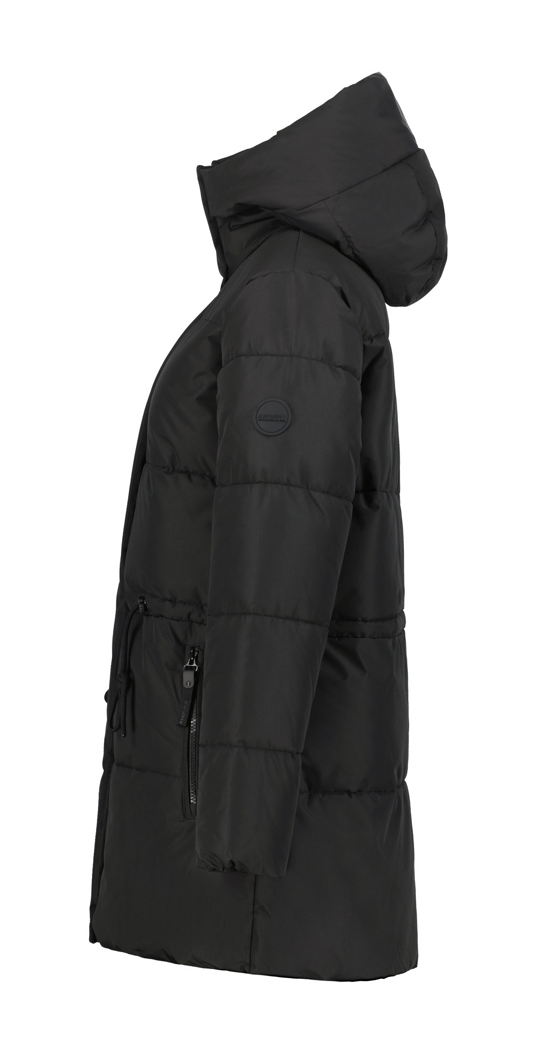 Icepeak Steppjacke D STEPPJACKE ADRIAL mit Reißverschlusstaschen, atmungsaktiv, wasserabweisend, wasserdicht