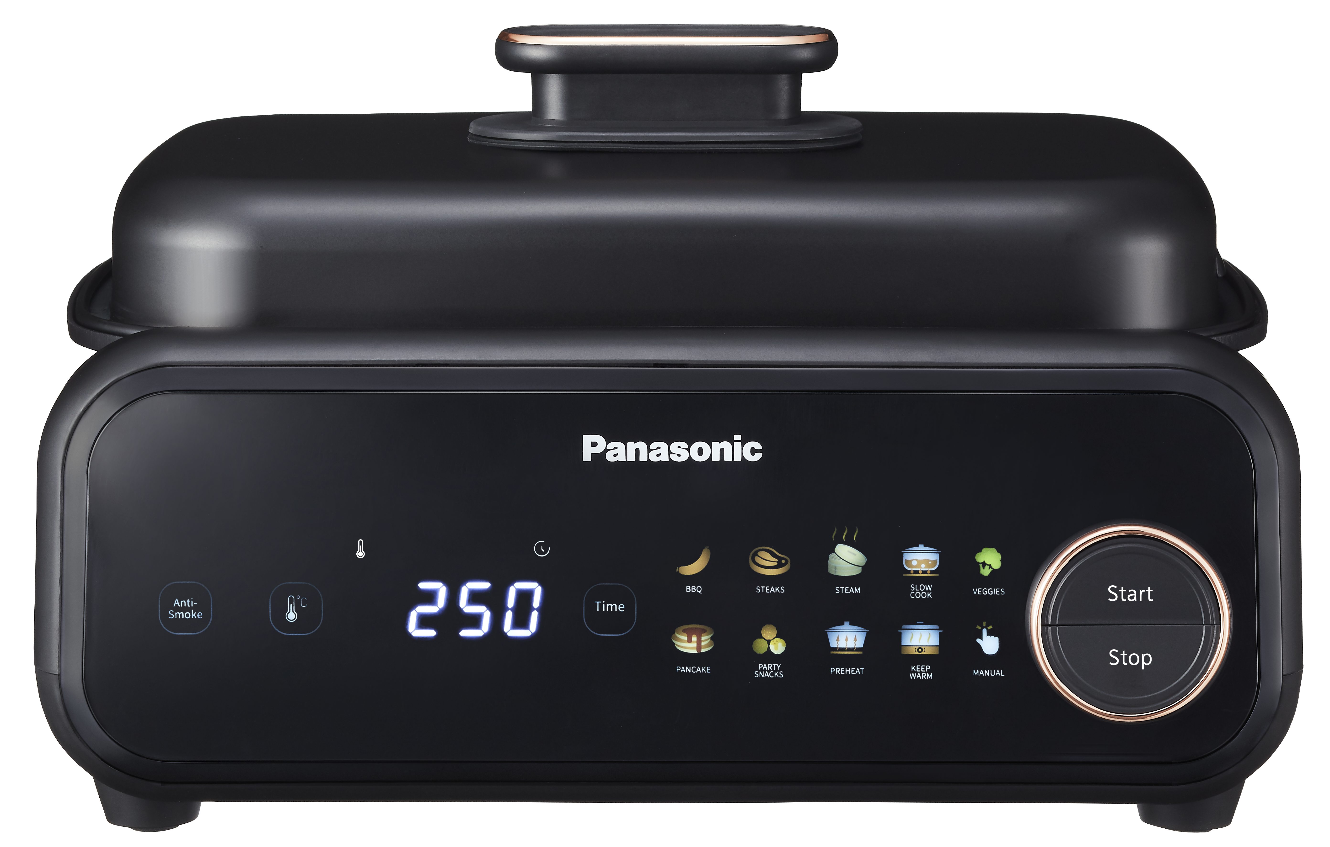 Panasonic Multikocher NF-GM400KXE, 1400 W, 4-in-1 für vielfältige kulinarische Möglichkeiten