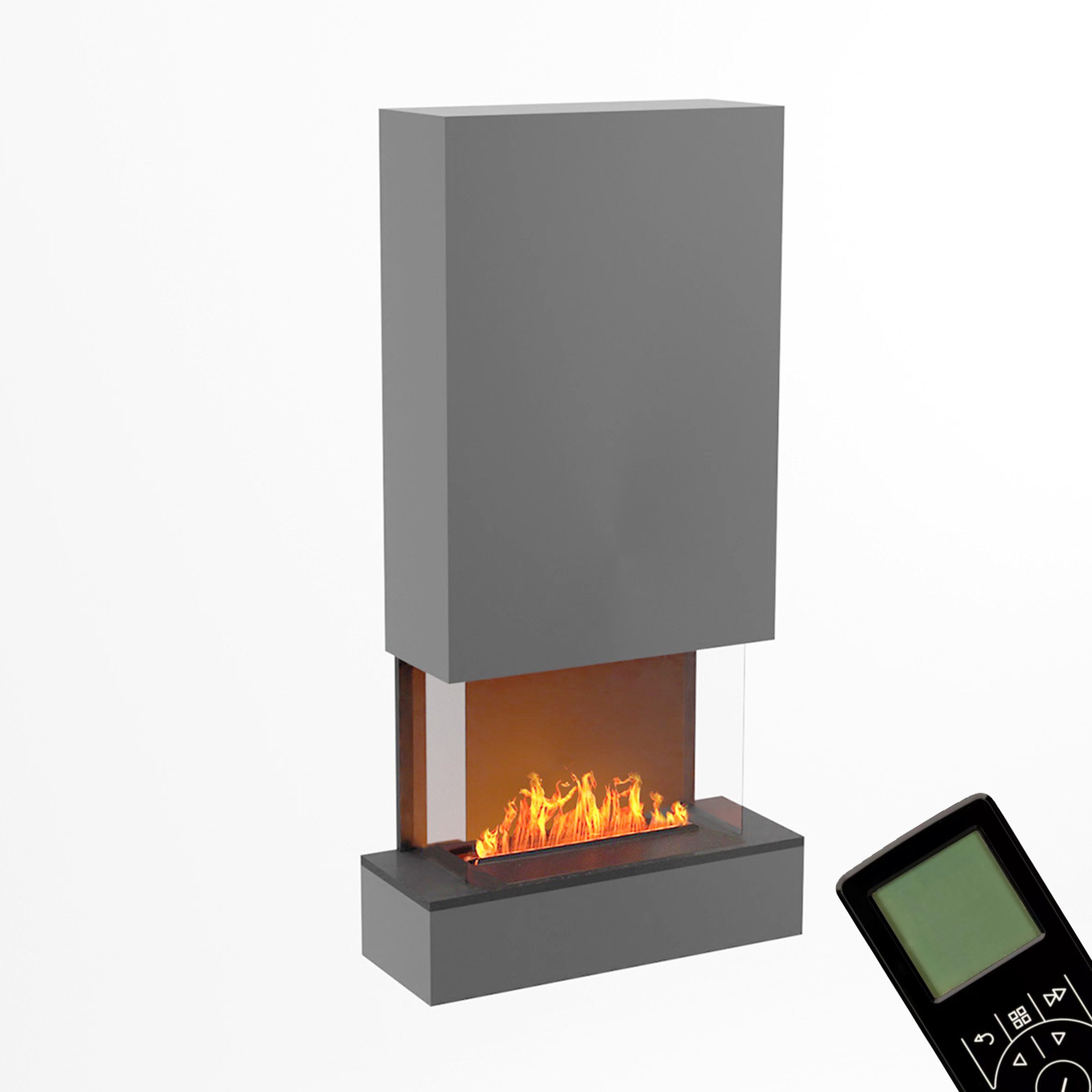 GLOW FIRE Elektrokamin Hölderlin hoch Wasserdampf günstig online kaufen