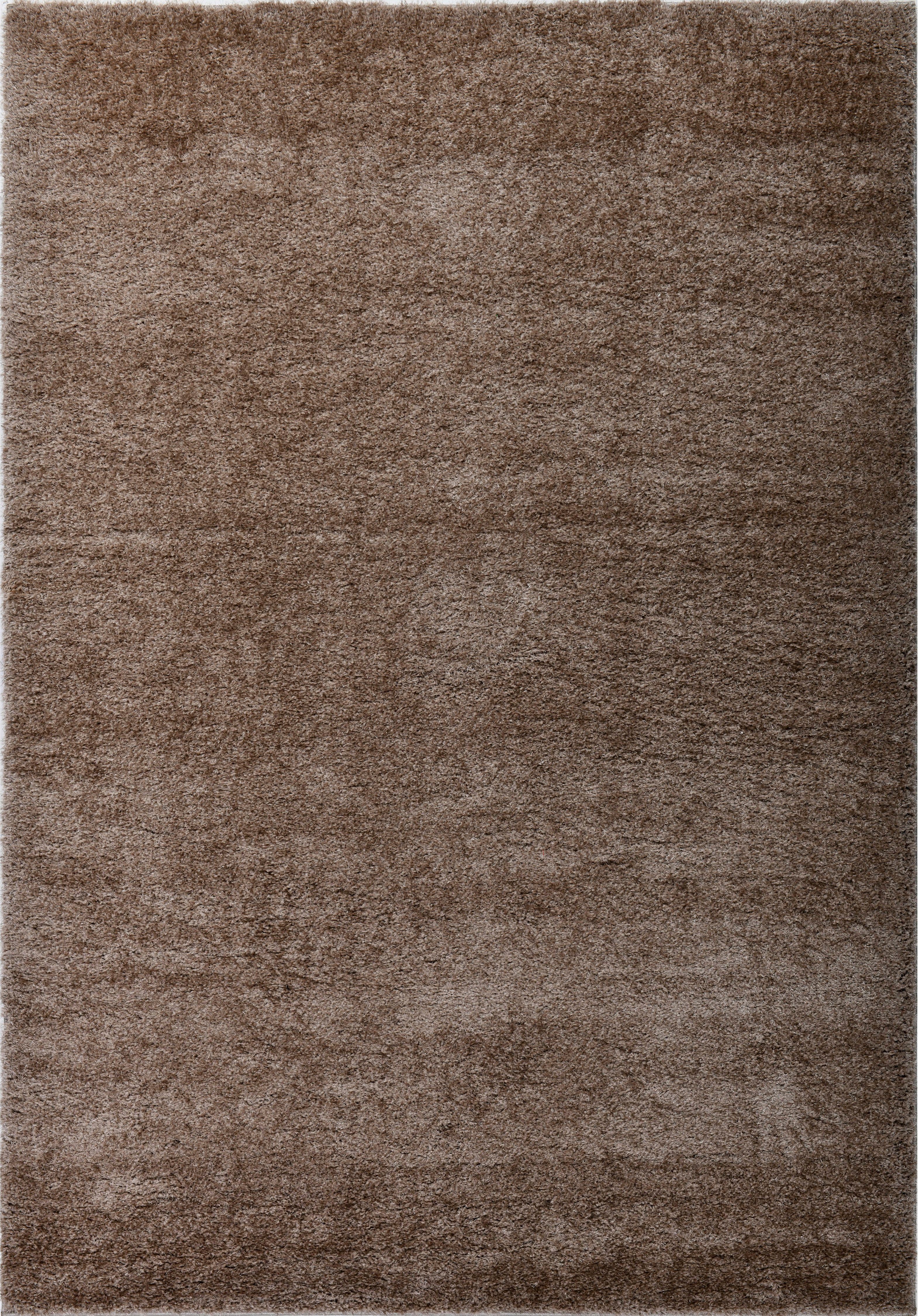 Hochflor-Teppich Malin, Home affaire, rechteckig, Höhe: Shaggy weich sand 43 in mm, glänzend, besonders Uni-Farben, einfarbig, leicht