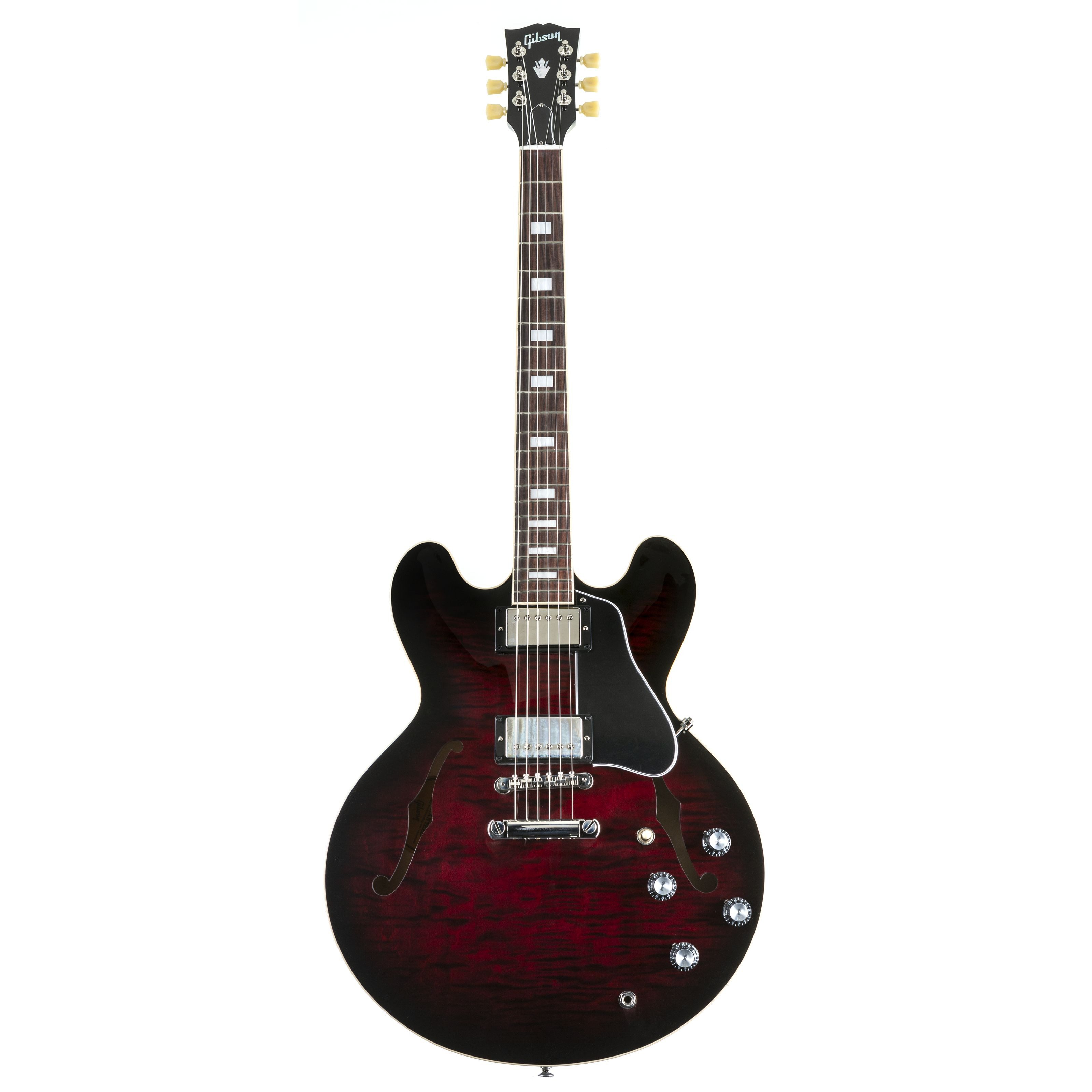 Gibson Halbakustik-Gitarre, Halb-Akustik Gitarren, Semi Hollow-Modelle, ES-335 Figured Blood Moon Burst - Halbakustik Gitarre