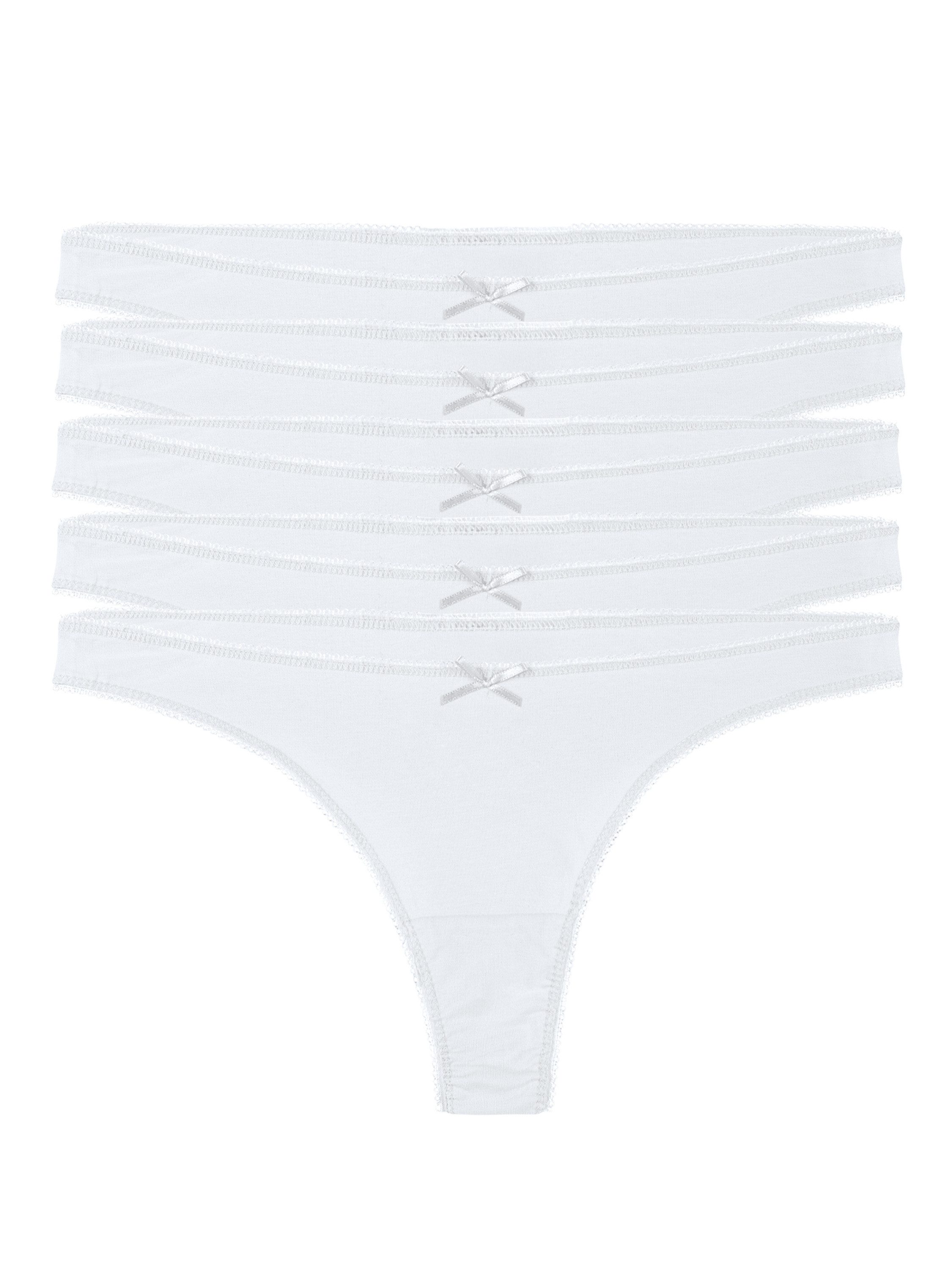 Yenita® String (5-St) in weicher Baumwoll-Stretchqualität